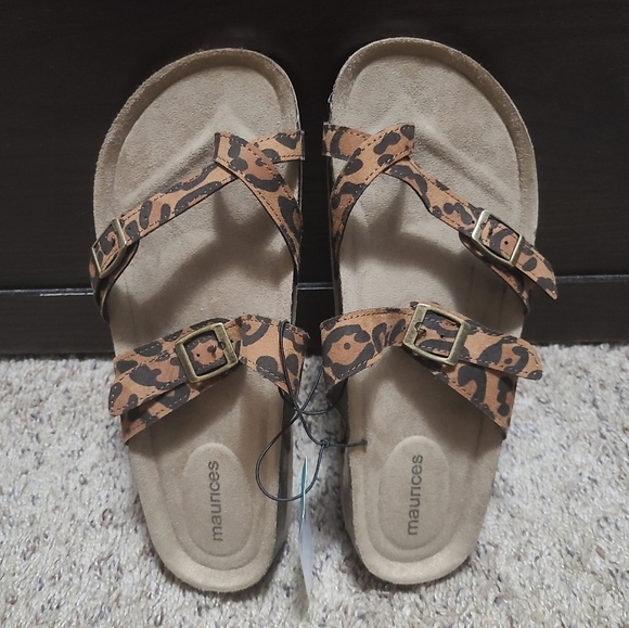 Maurices Shoes - Maurices Leopard Print Sandals